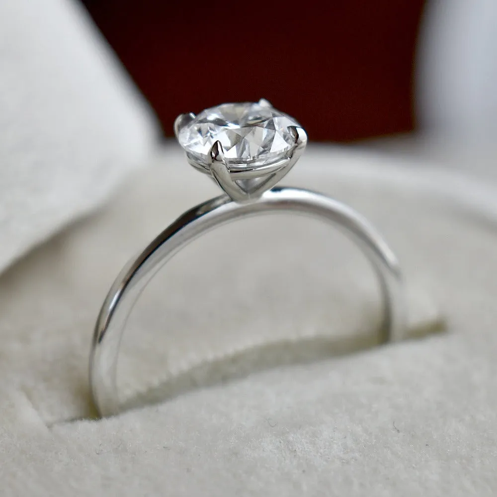 1.07ct Lab Diamond Solitaire Engagement Ring